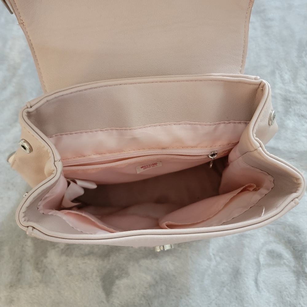 Light Pink Backpack/Purse - Picture 3 of 6